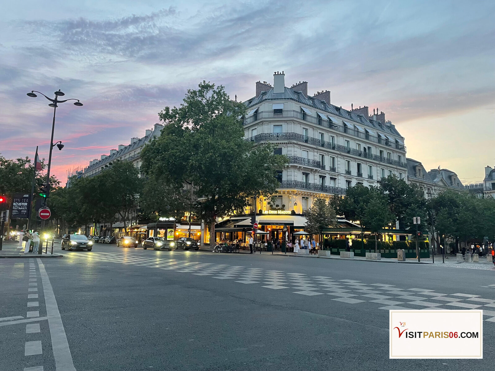 The literary cafés, 6th arrondissement of Paris